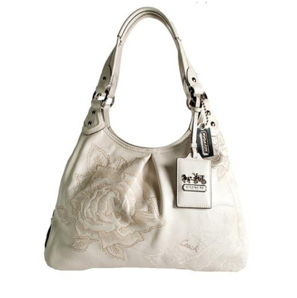 White coach purse